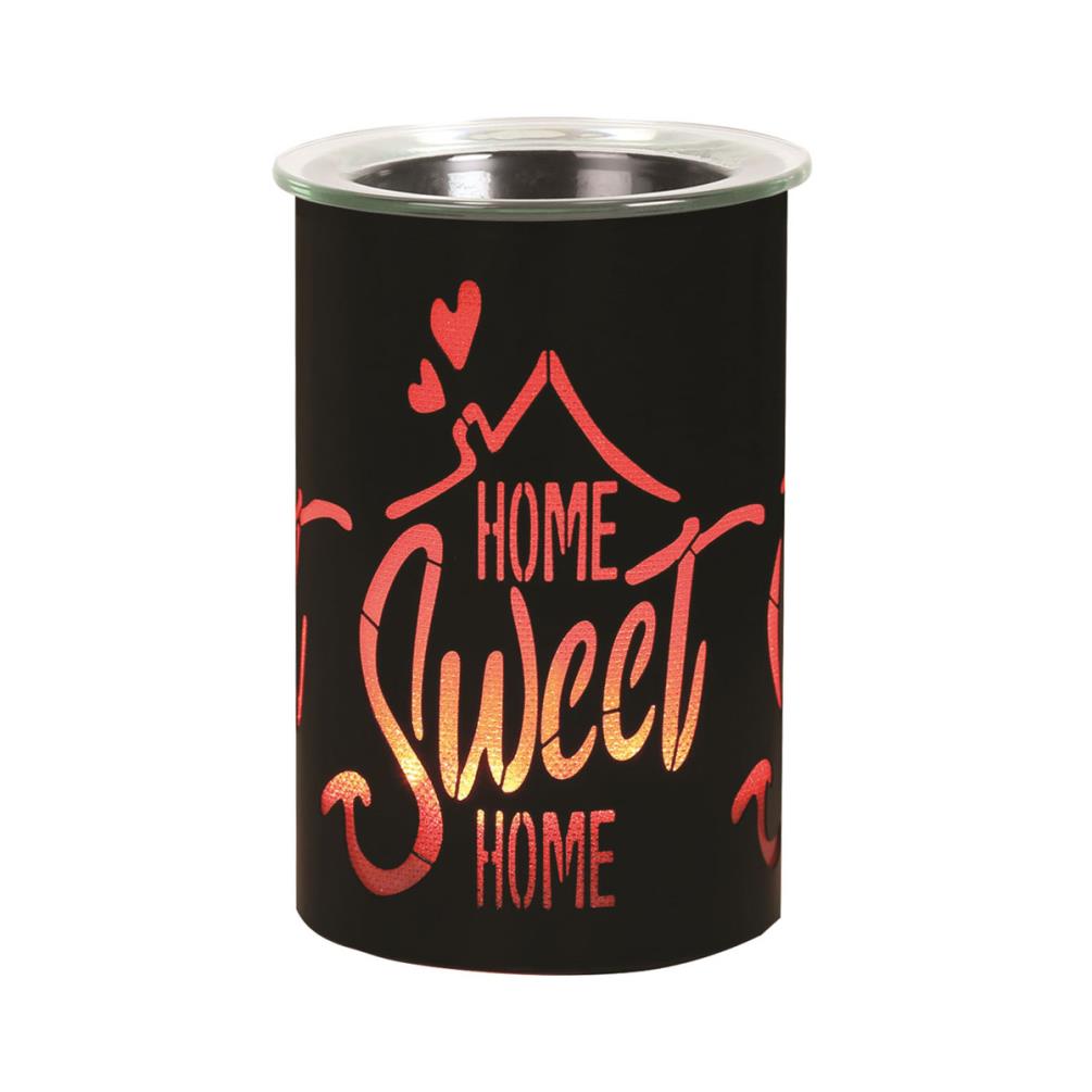 Aroma Black Home Sweet Home Colour Changing Electric Wax Melt Warmer Extra Image 1